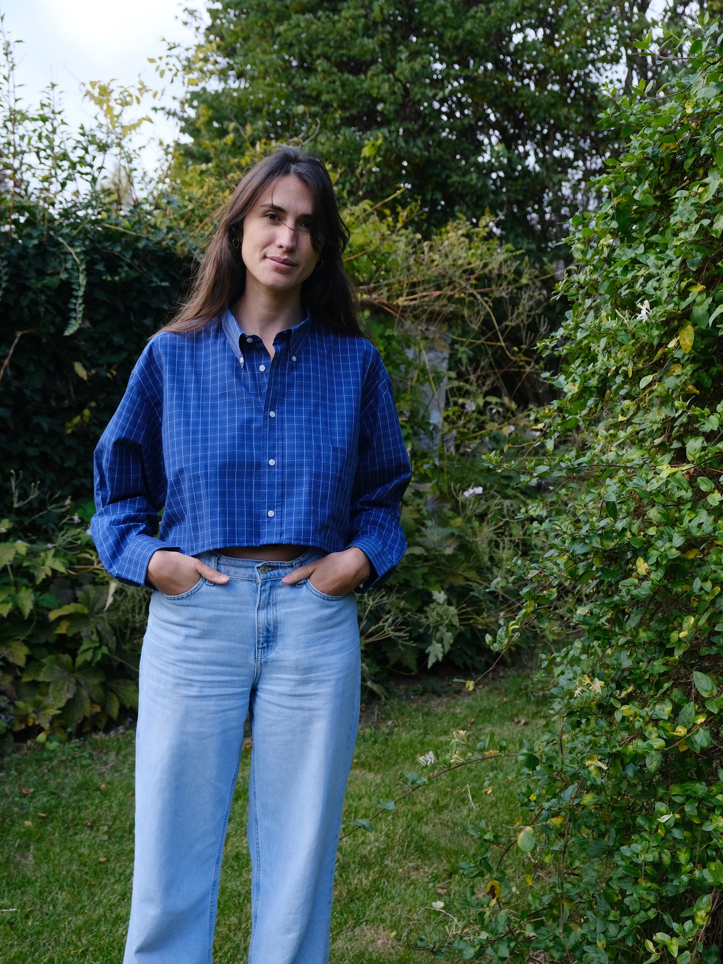 Chemise Frisson Bleue rayée