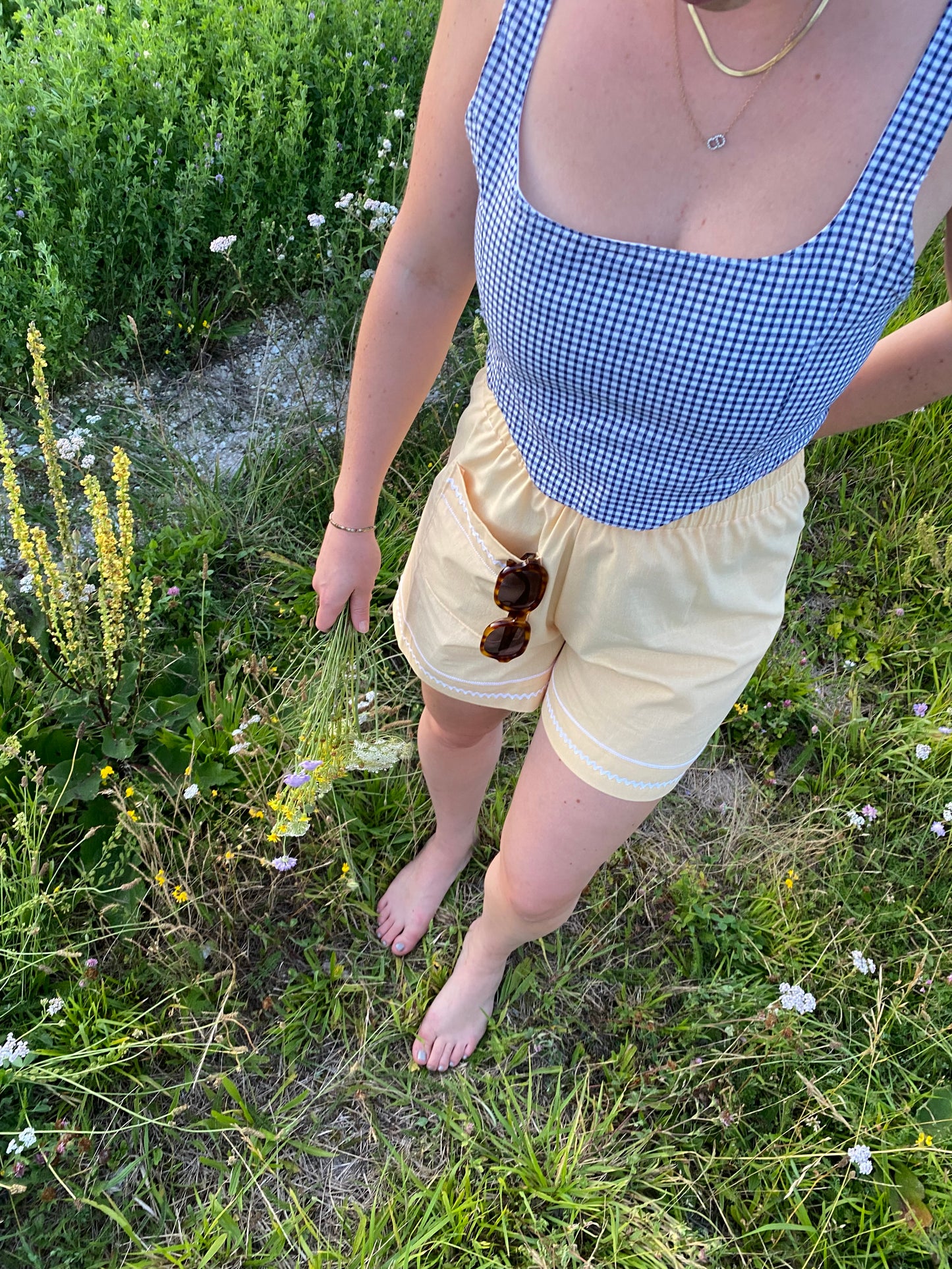 Short jaune - T.S