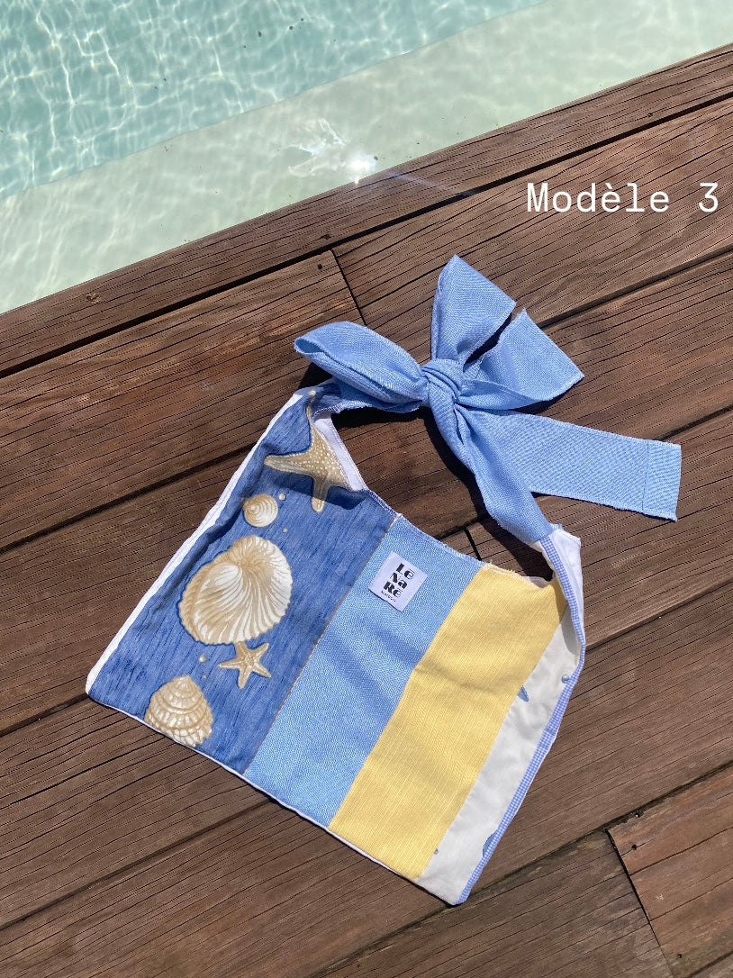 Sac de plage en patchwork