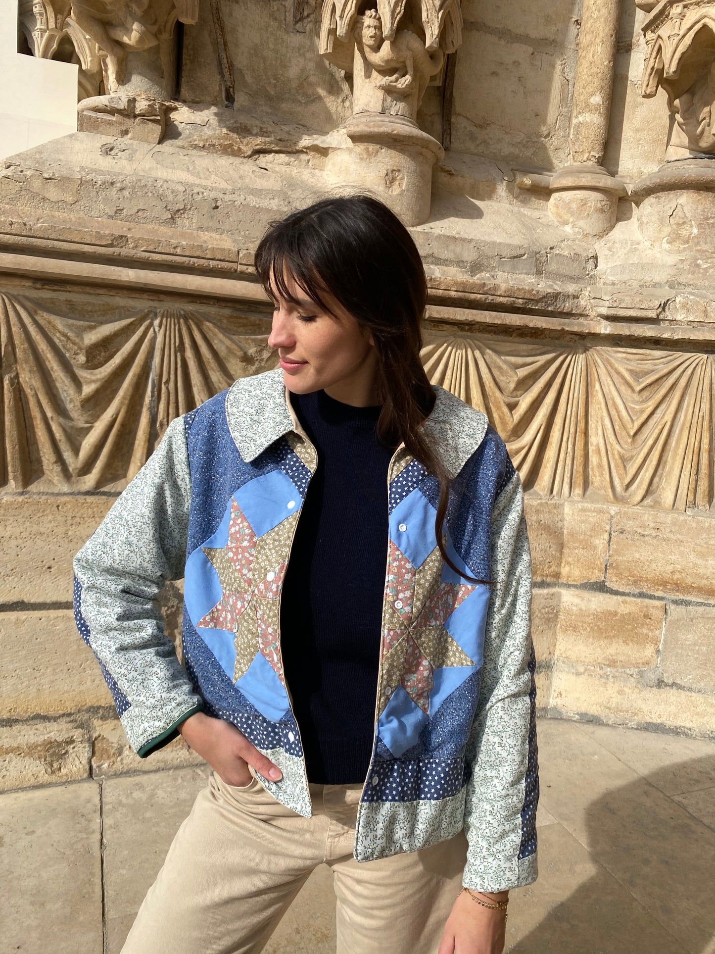 Veste patchwork étoile