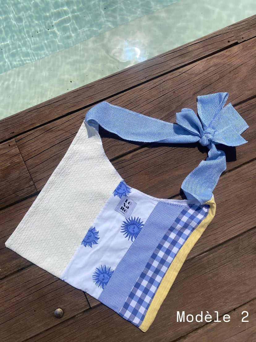 Sac de plage en patchwork