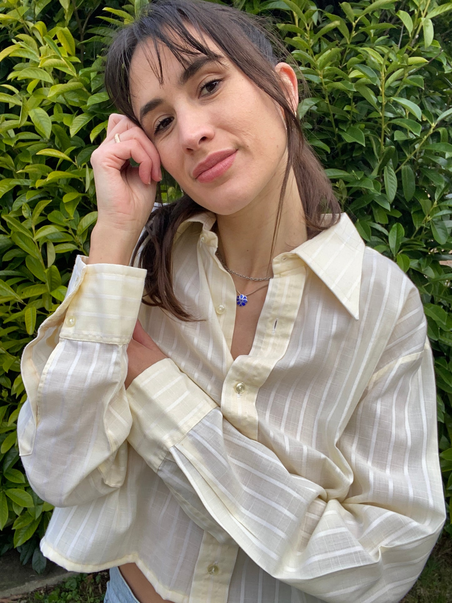 Chemise Frisson Jaune