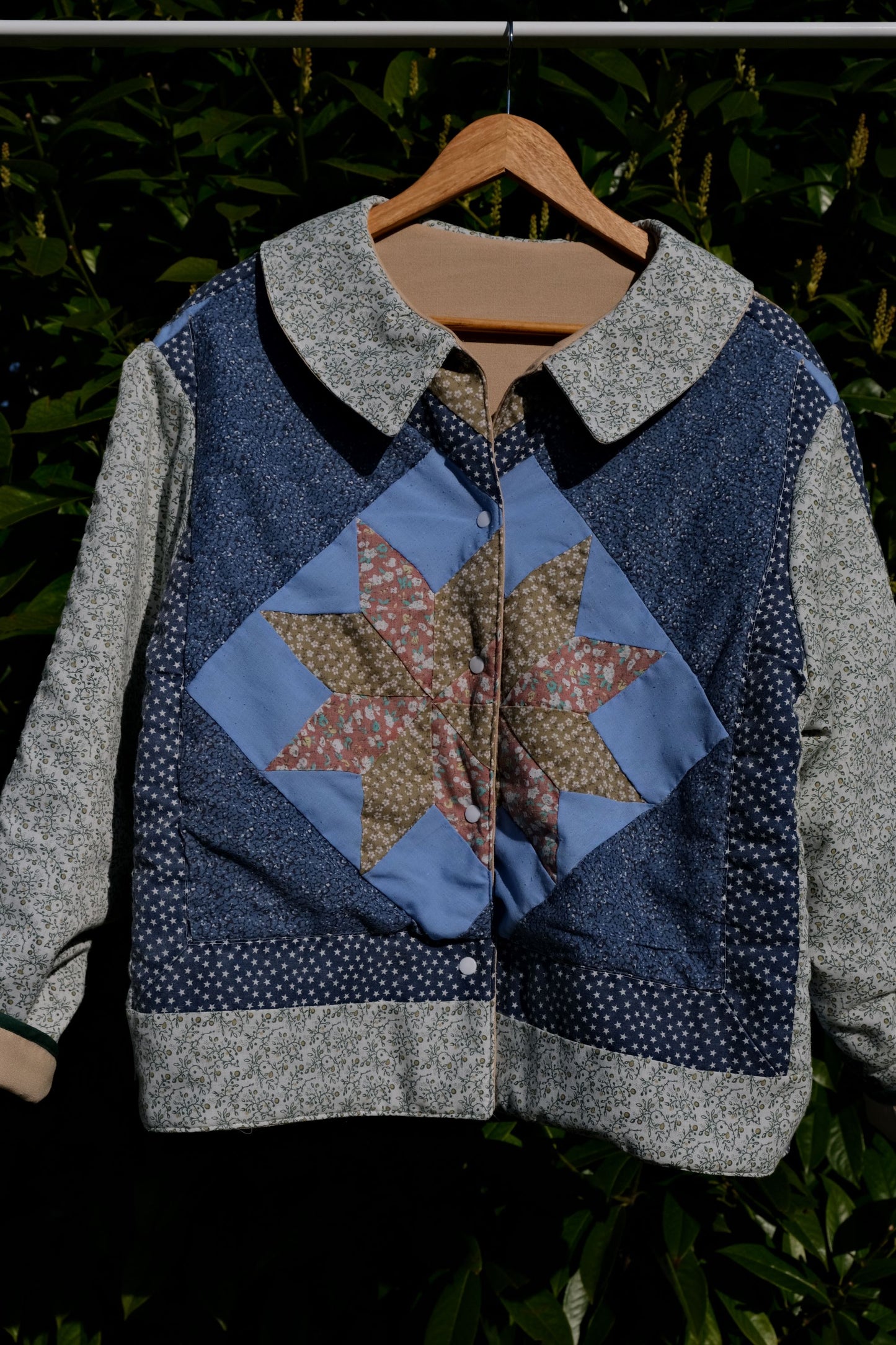 Veste patchwork étoile