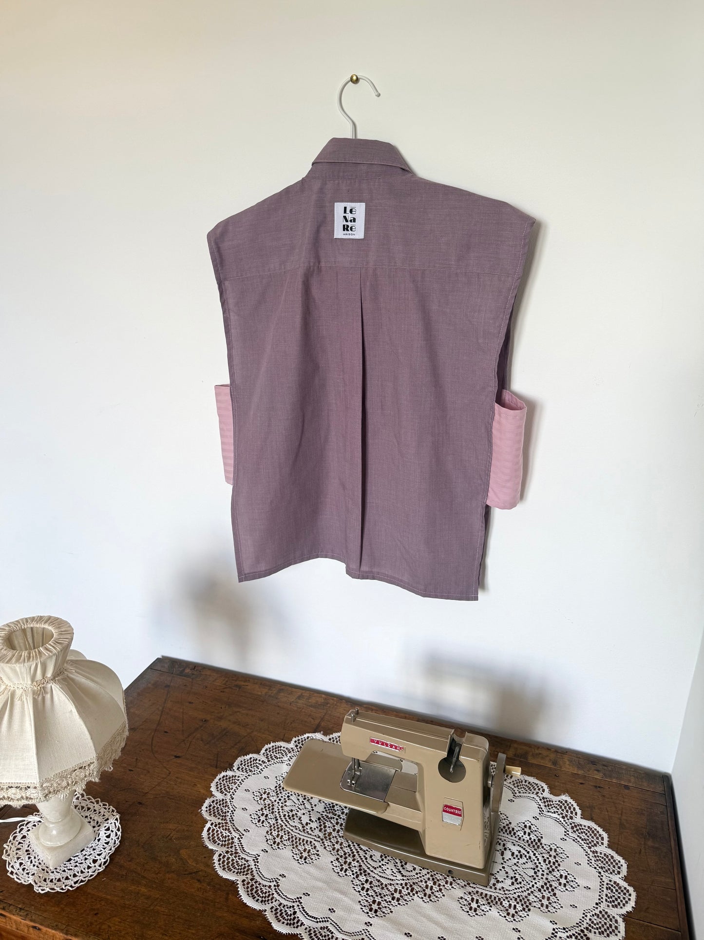 Top Désinvolte aubergine - taille L