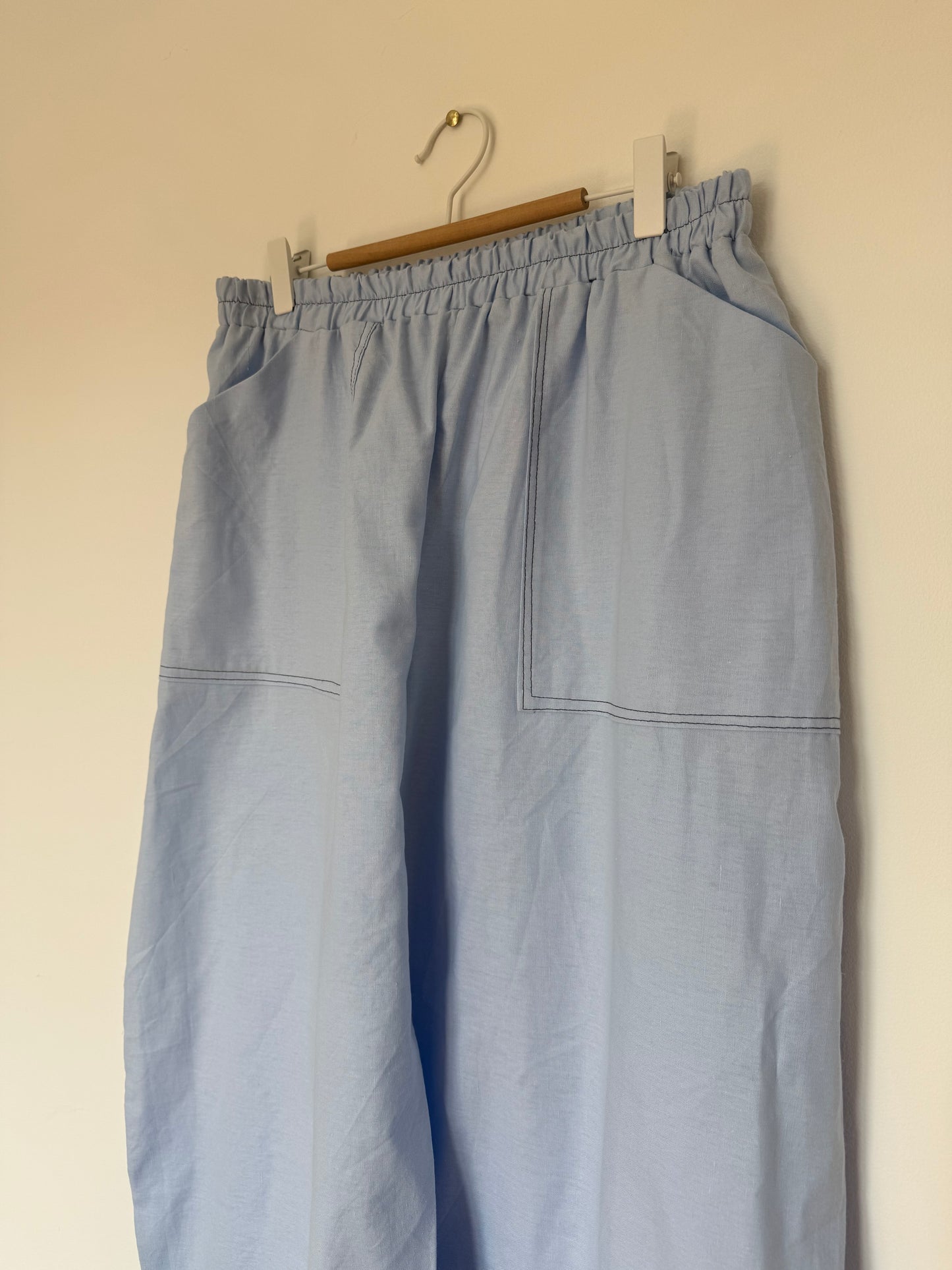 Pantalon ballon Espiègle bleu ciel - taille M