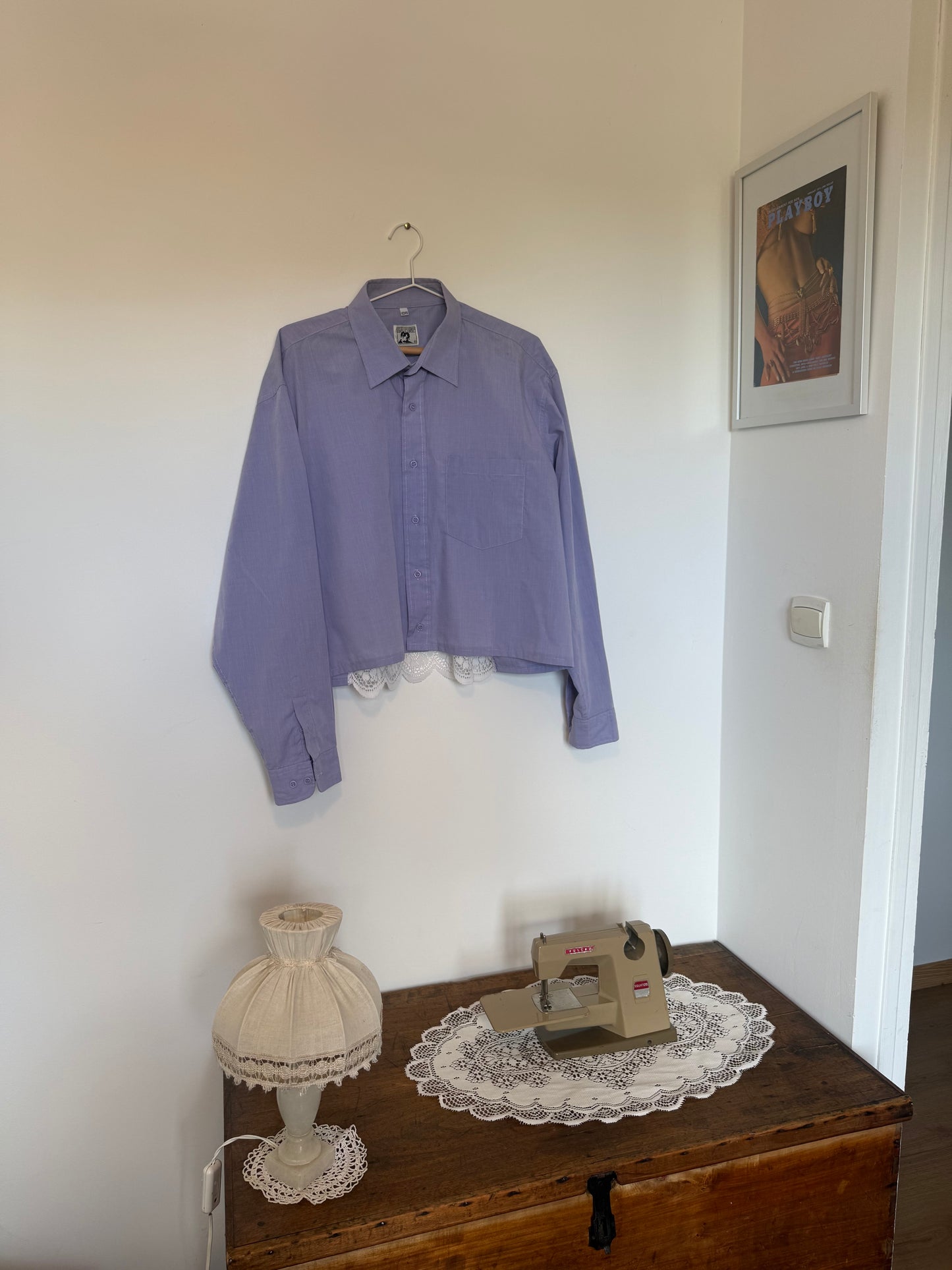 Chemise Insolente Violette - taille L