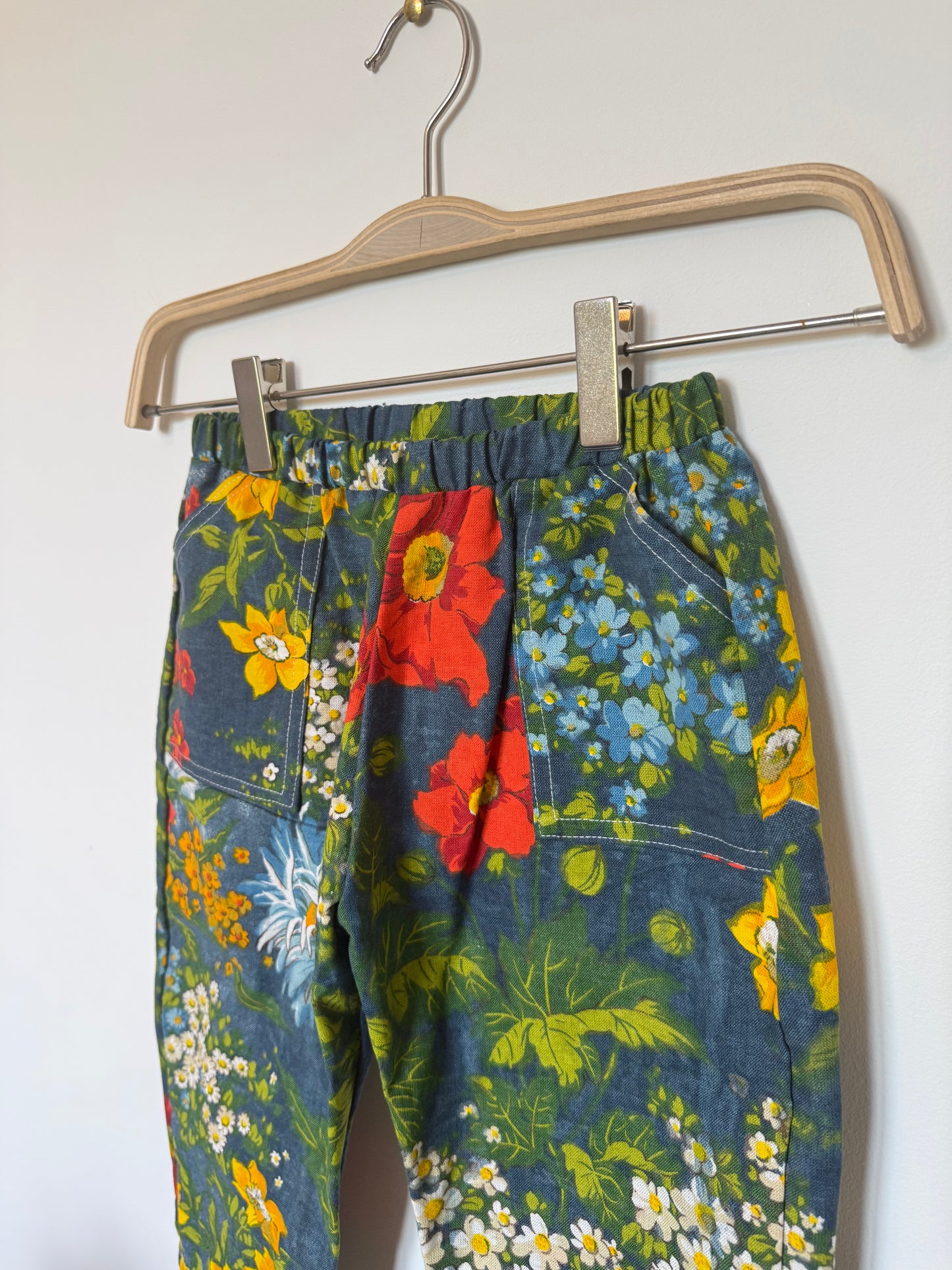 Pantalon ballon Polisson jardin fleuri - 2/4 ans