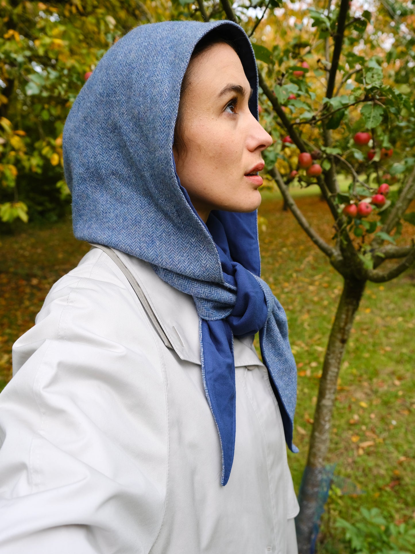 Chaperon bleu marine