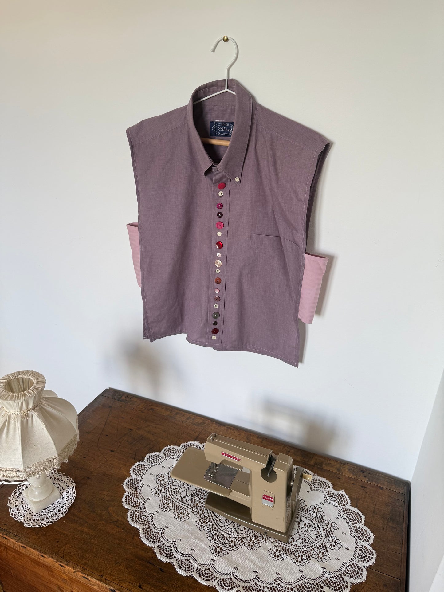 Top Désinvolte aubergine - taille L