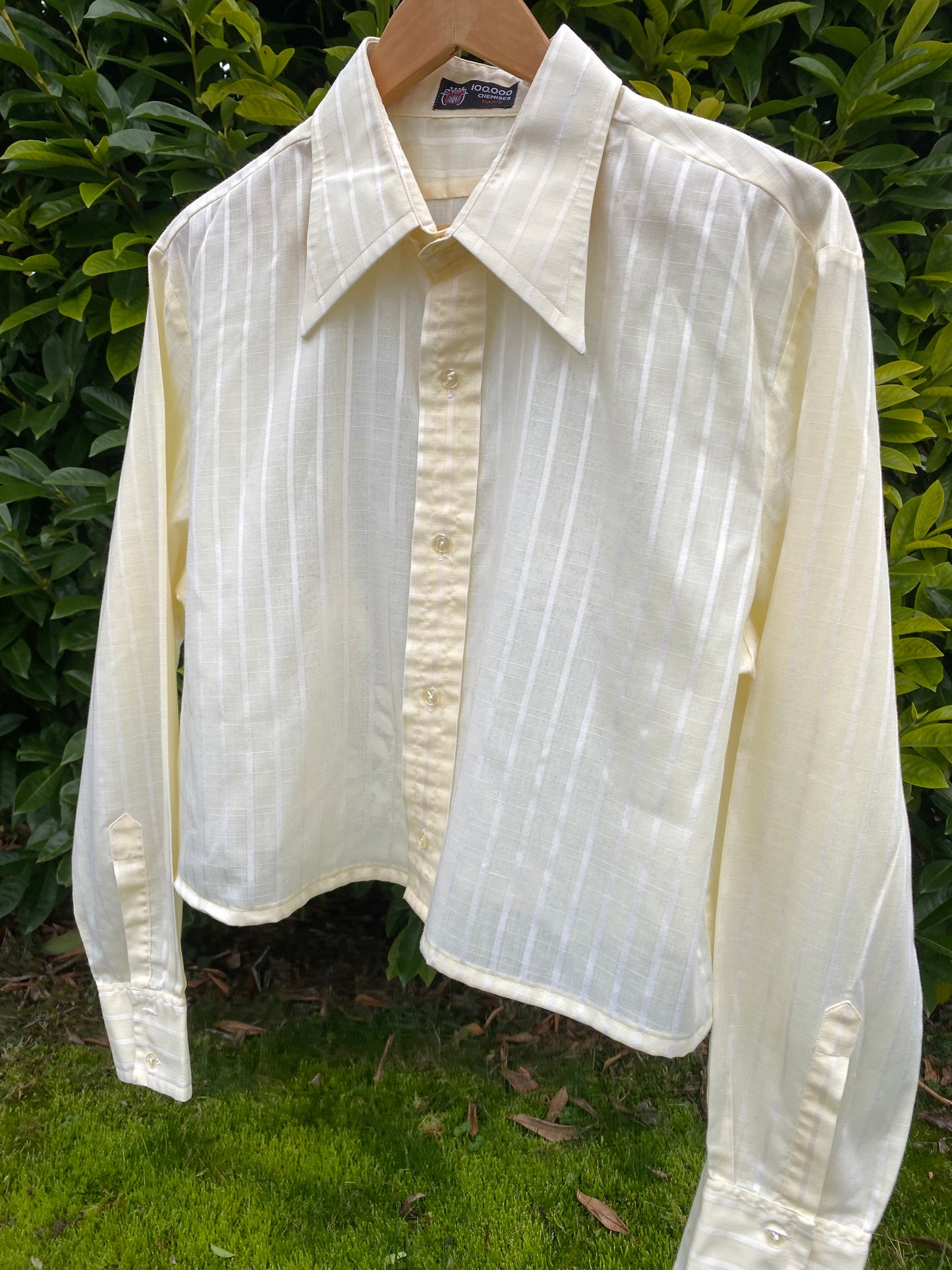 Chemise Frisson Jaune