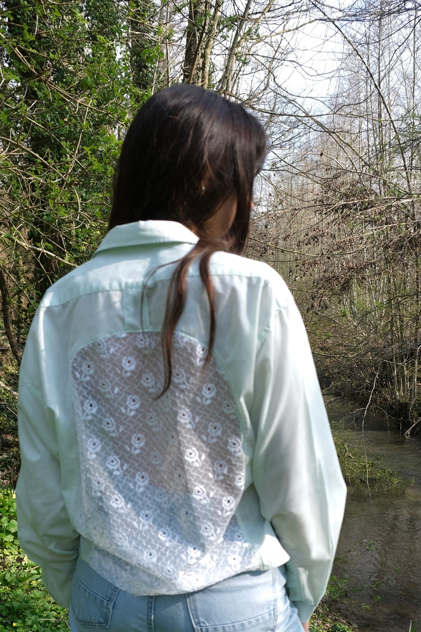 Chemise Verte Jeune pousse