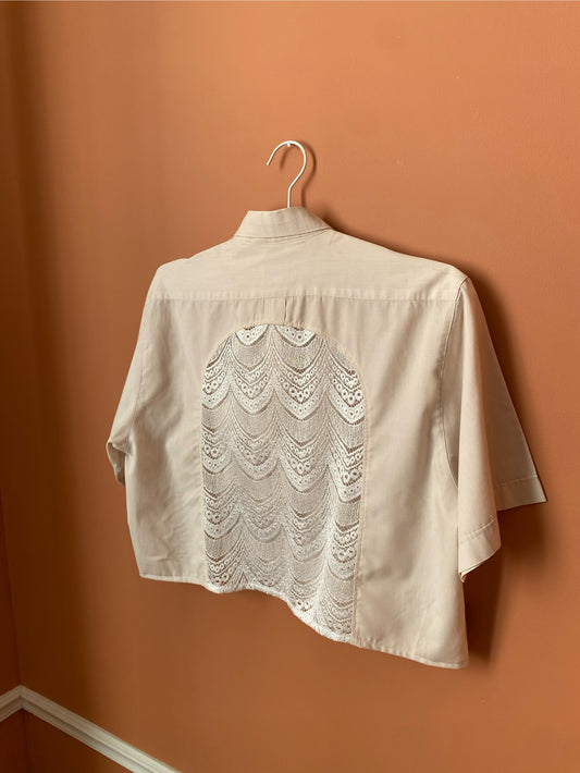 Chemisette Frisson crème