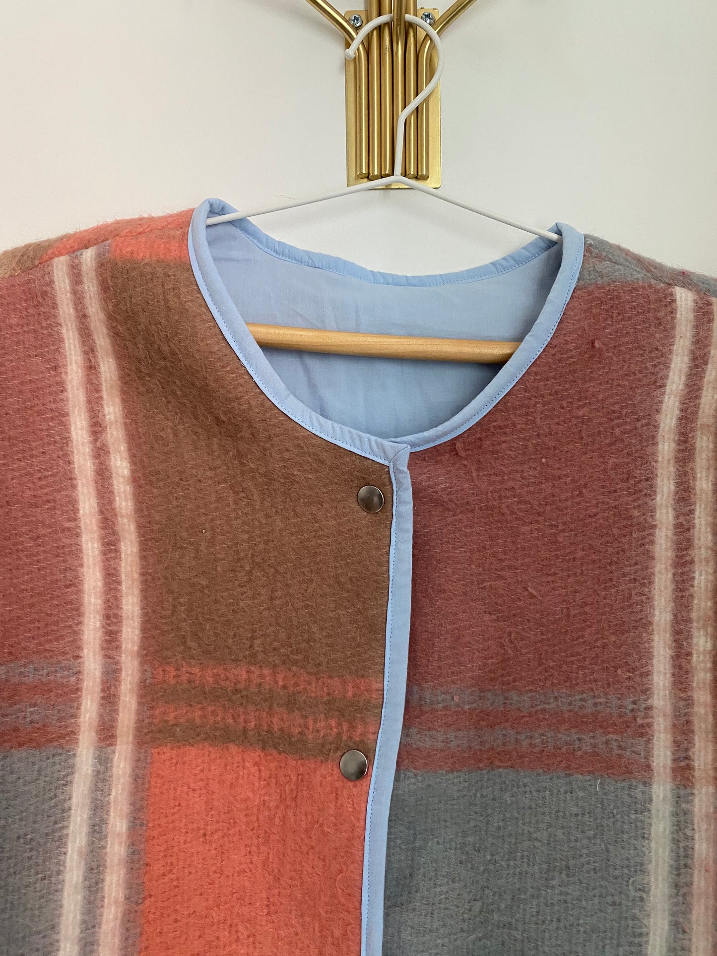 Veste sans manches Aurore rose