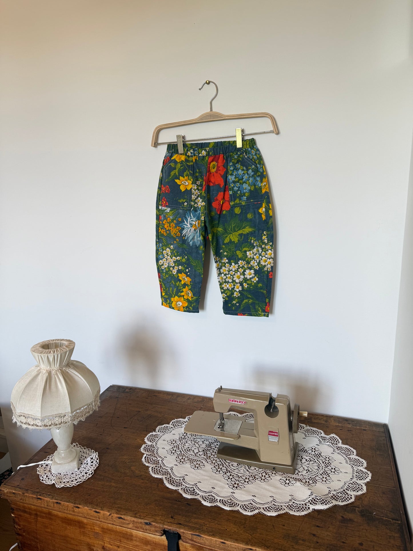 Pantalon ballon Polisson jardin fleuri - 2/4 ans