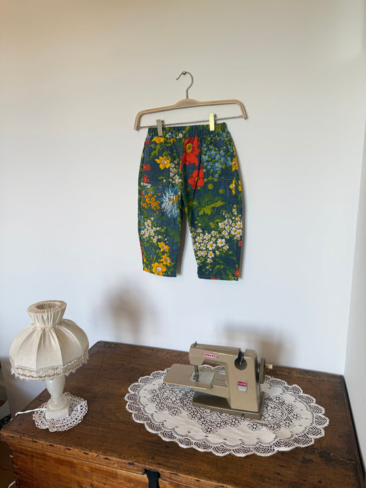 Pantalon ballon Polisson jardin fleuri - 2/4 ans