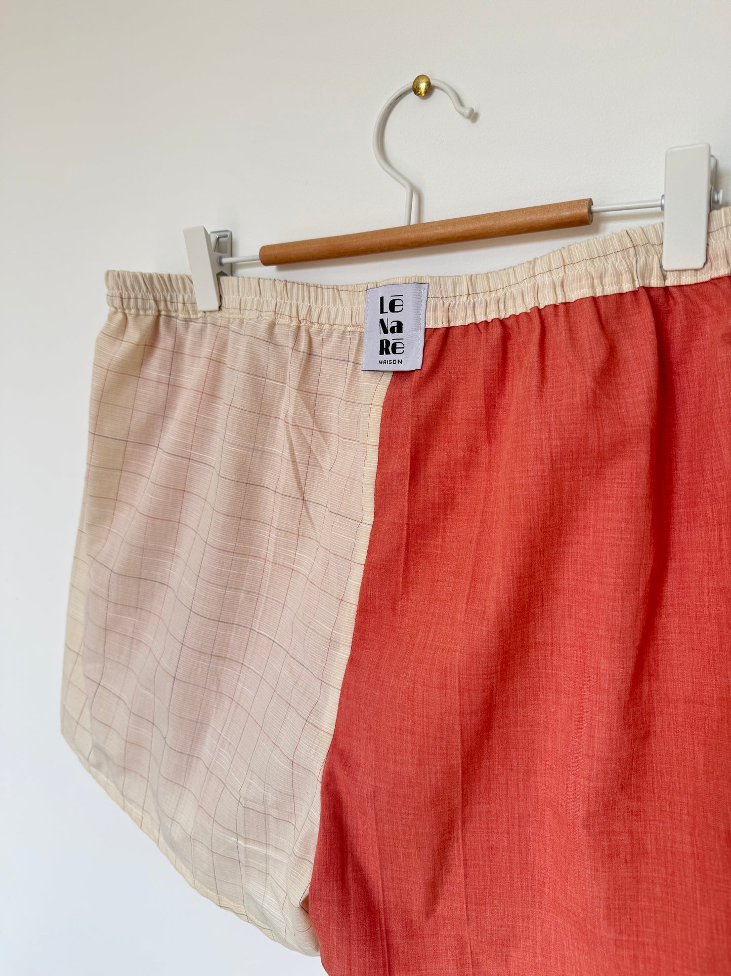 Caleçon Flâneur jaune/orange- taille XL