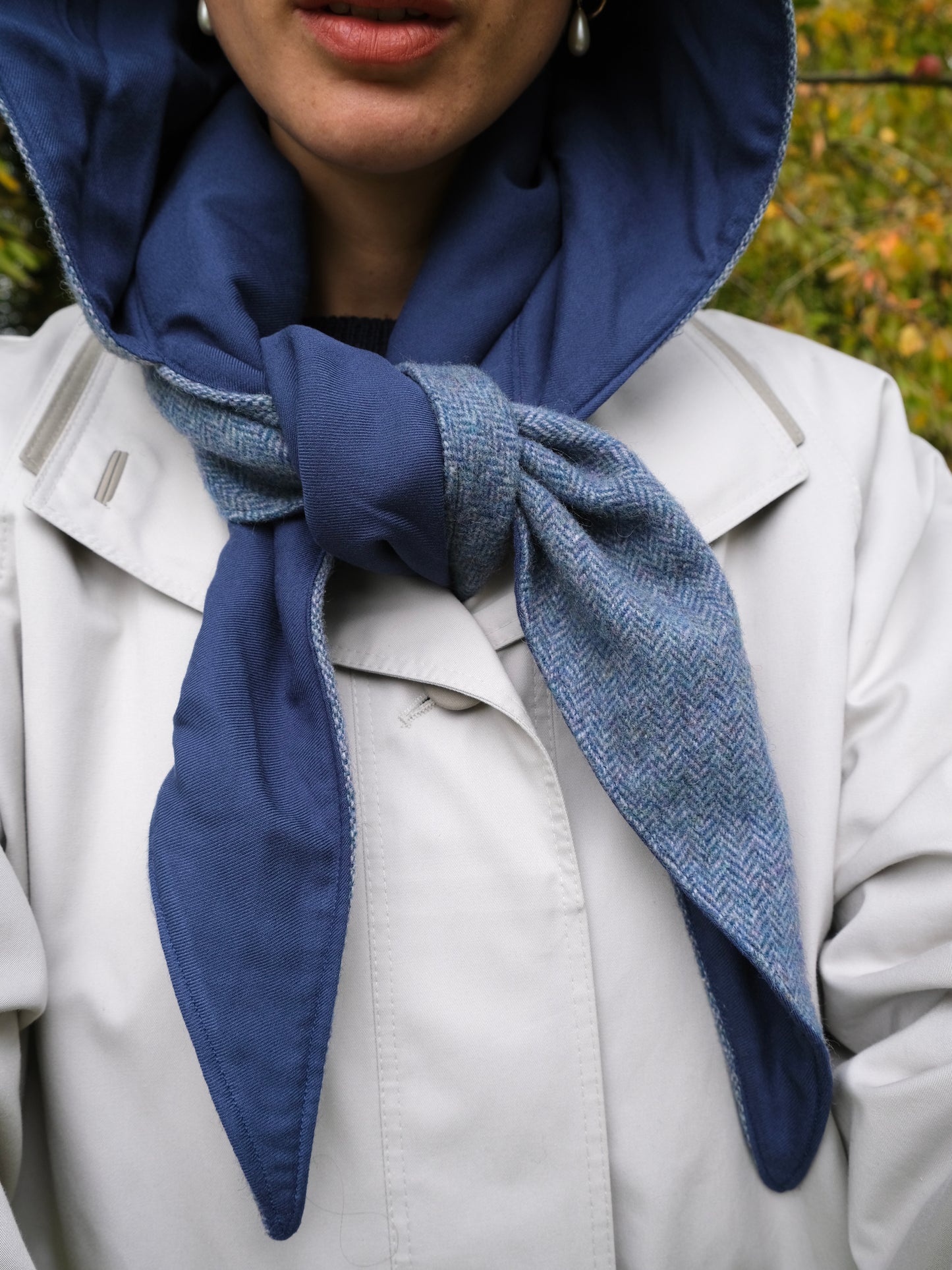 Chaperon bleu marine