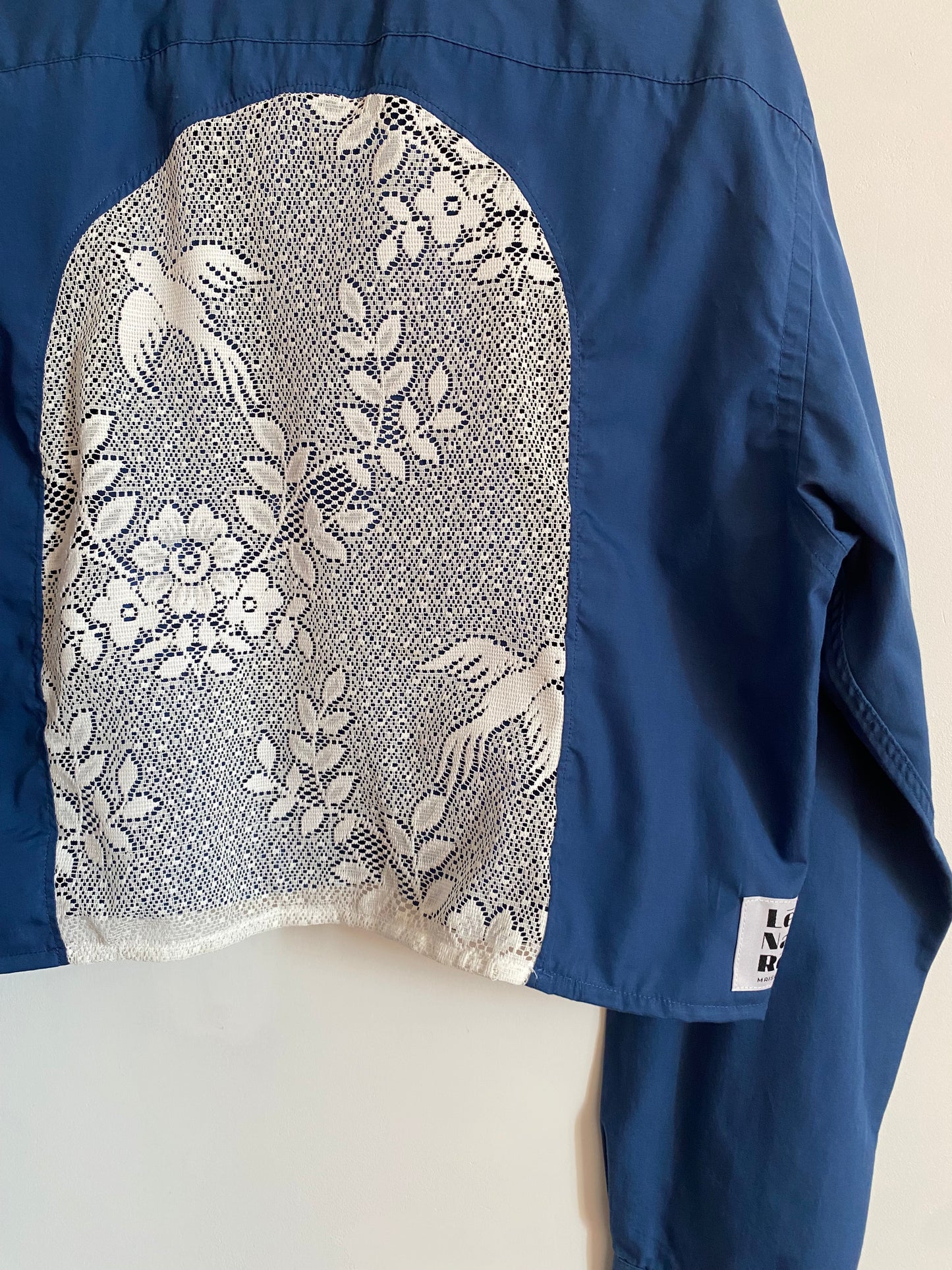 Chemise Frisson Bleue marine