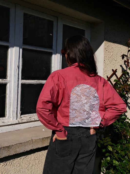 Chemise Frisson Framboise