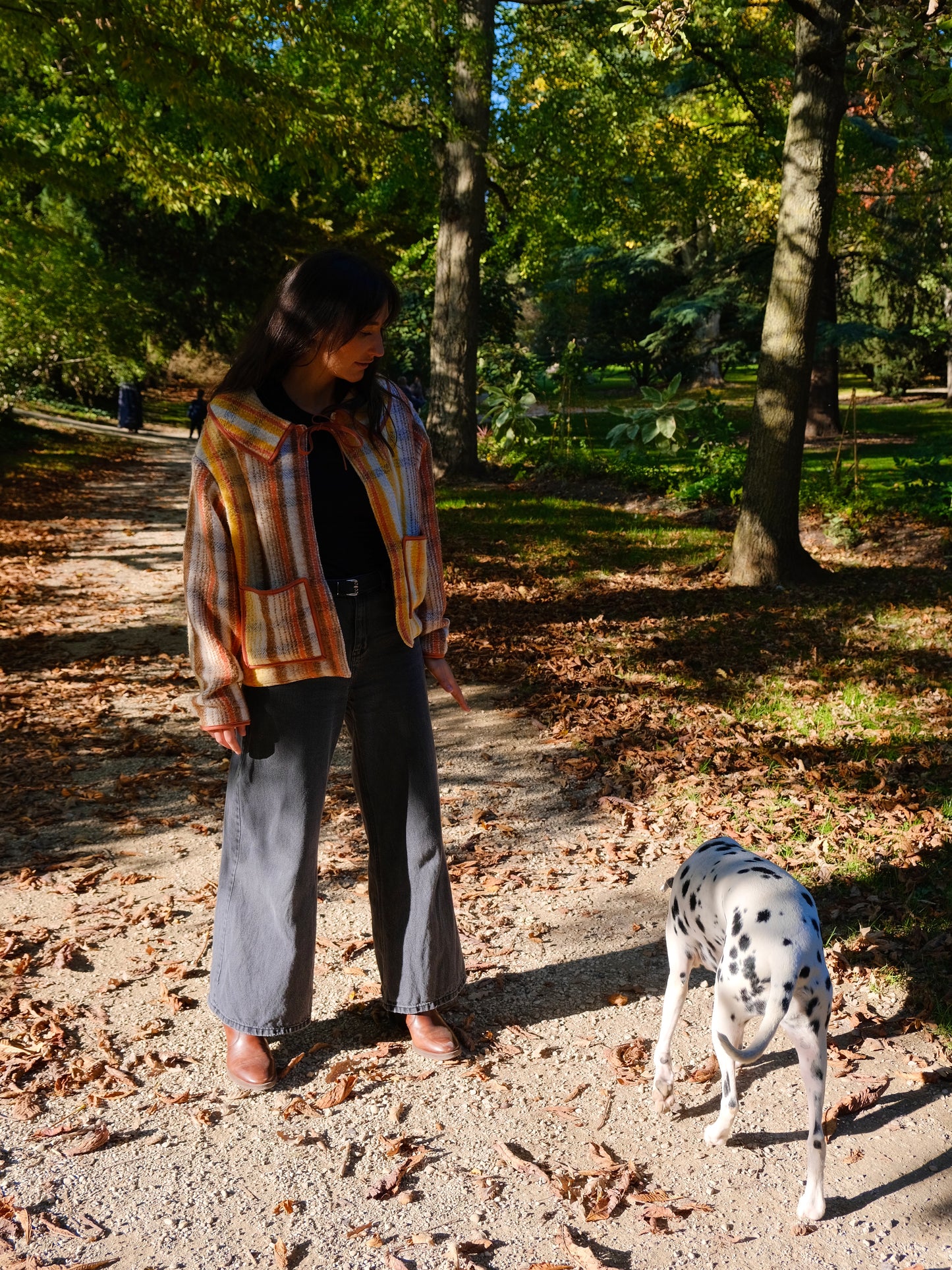 Veste Brume orangée