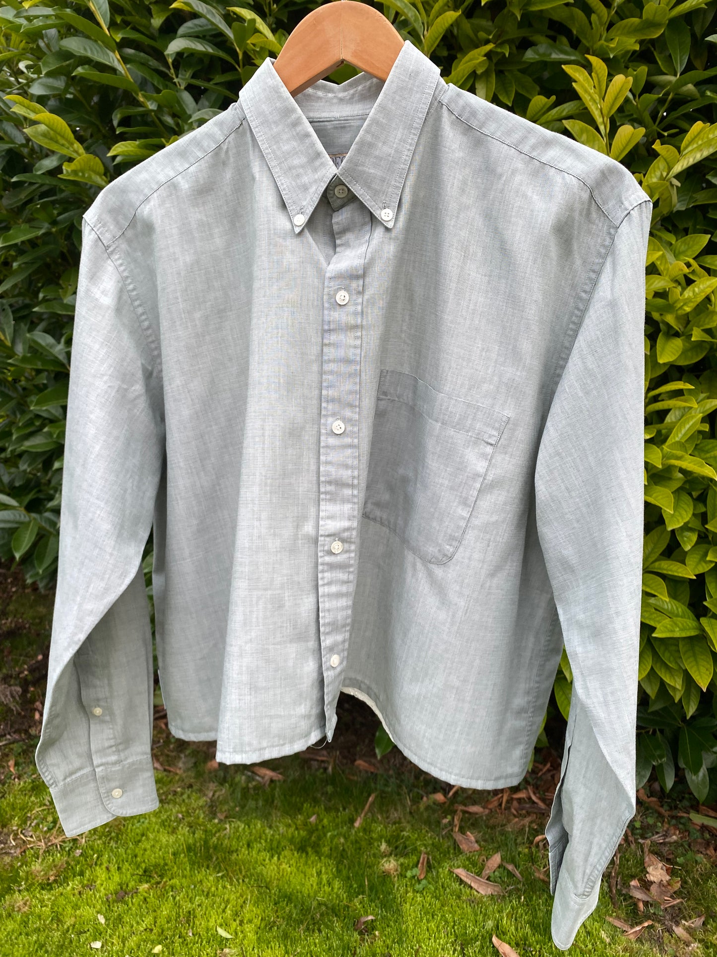 Chemise Frisson Gris/Vert