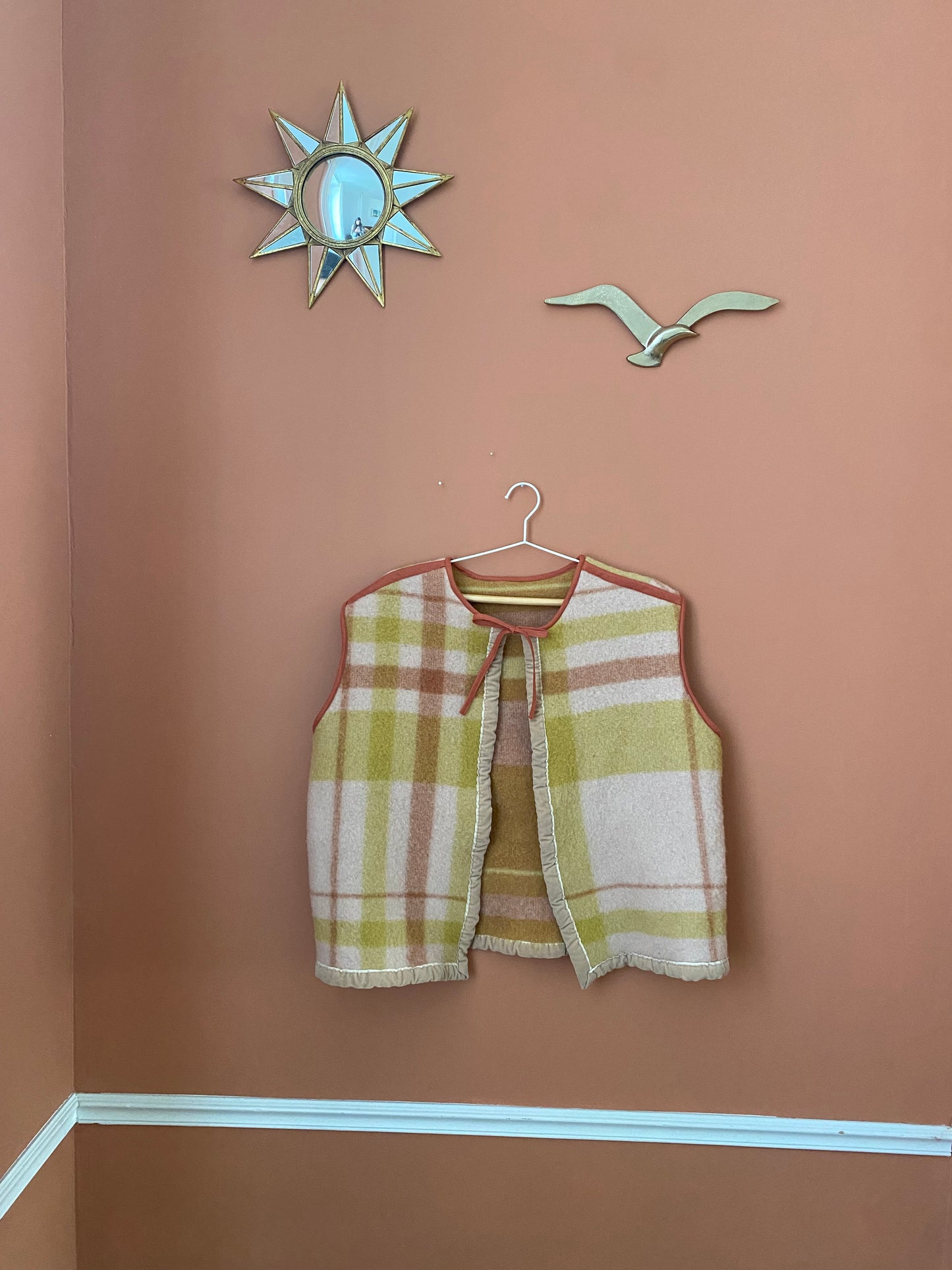 Veste sans manches Aurore à nouer