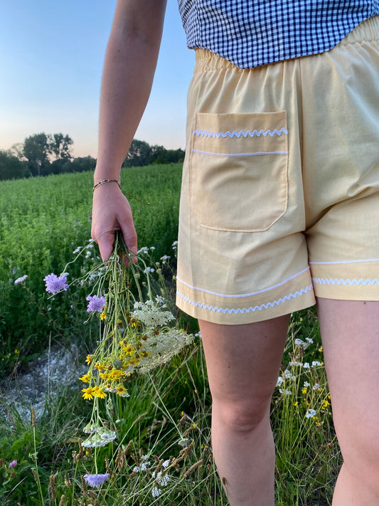 Short jaune - T.S