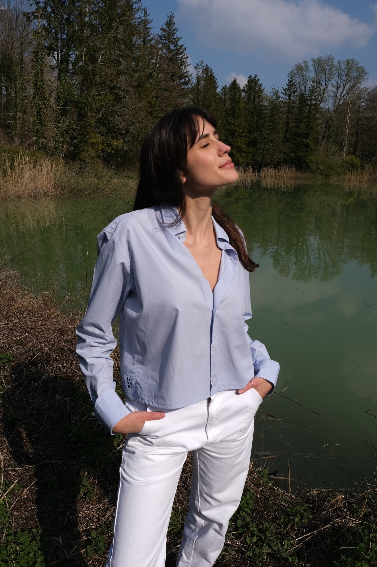 Chemise Bleue ciel