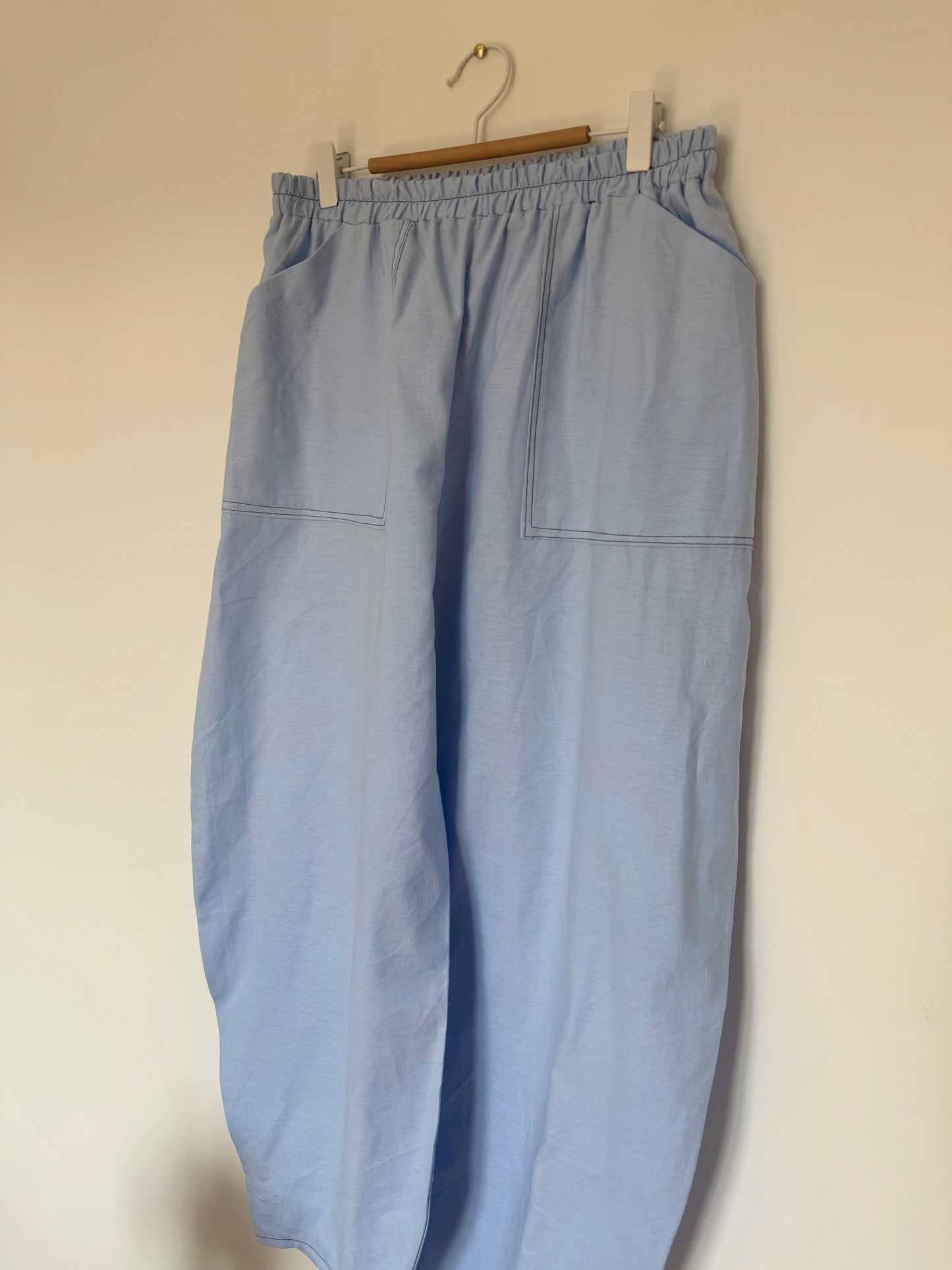 Pantalon ballon Espiègle bleu ciel - taille M