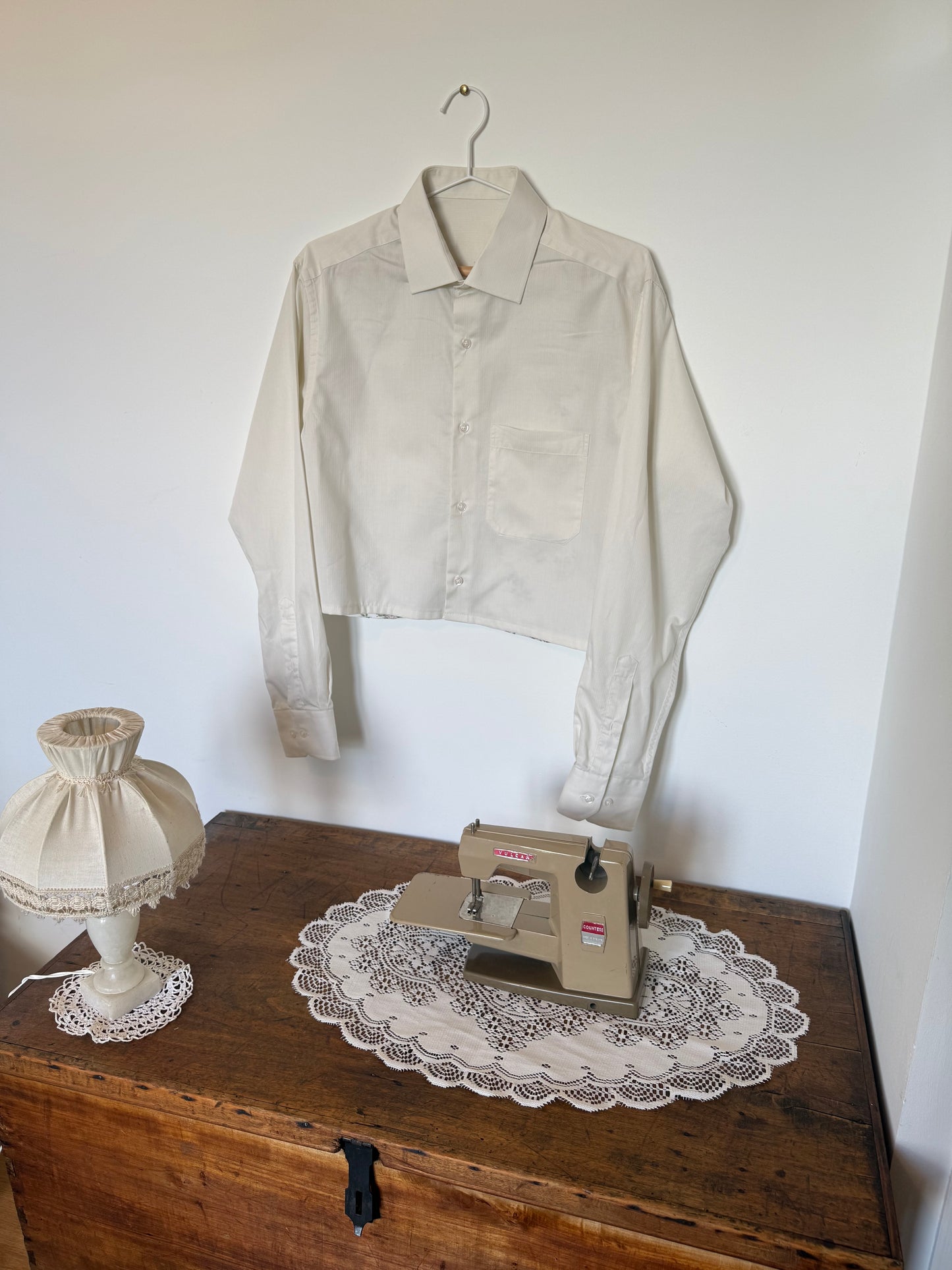 Chemise Insolente Crème - taille S/M