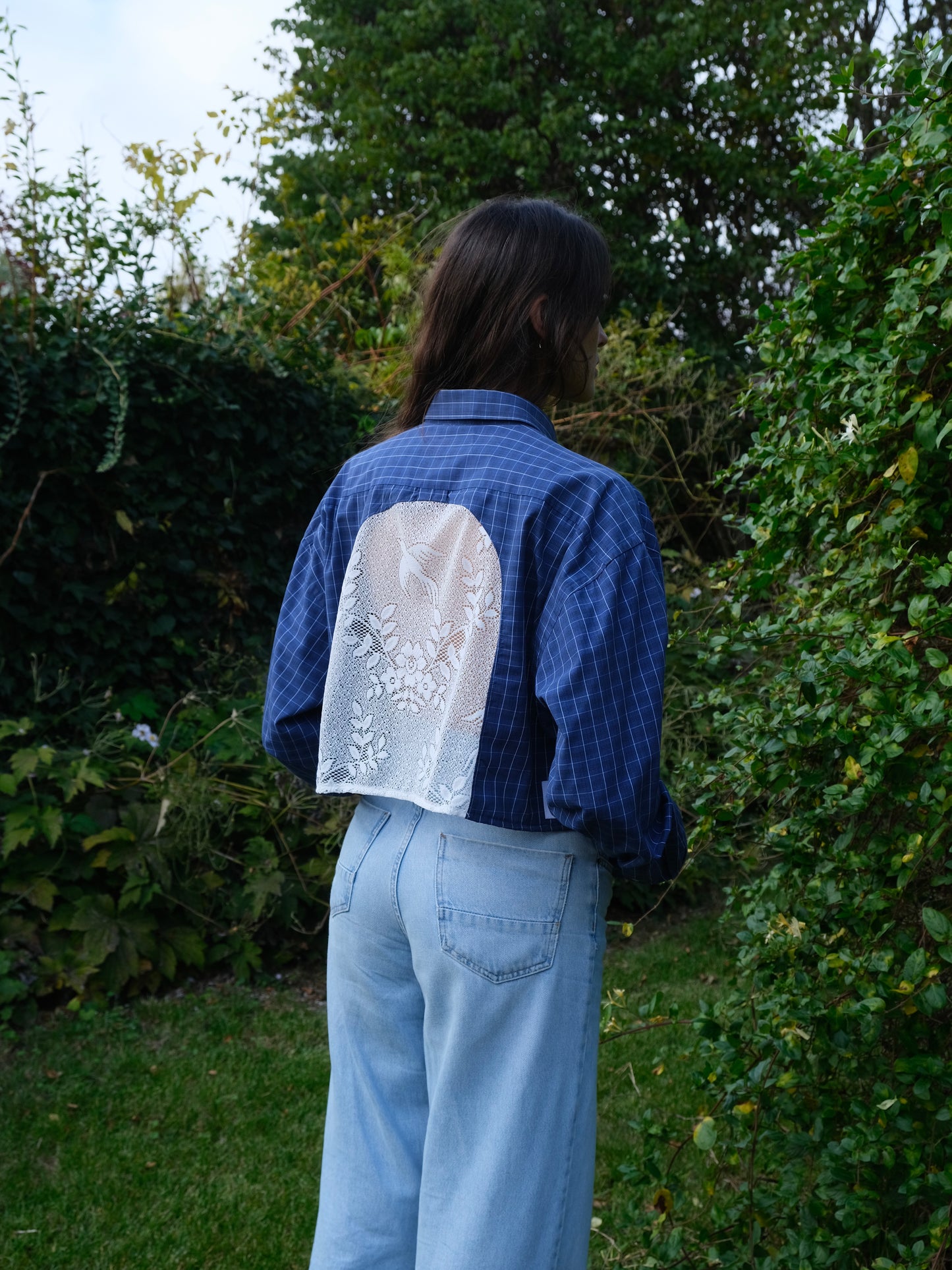 Chemise Frisson Bleue rayée