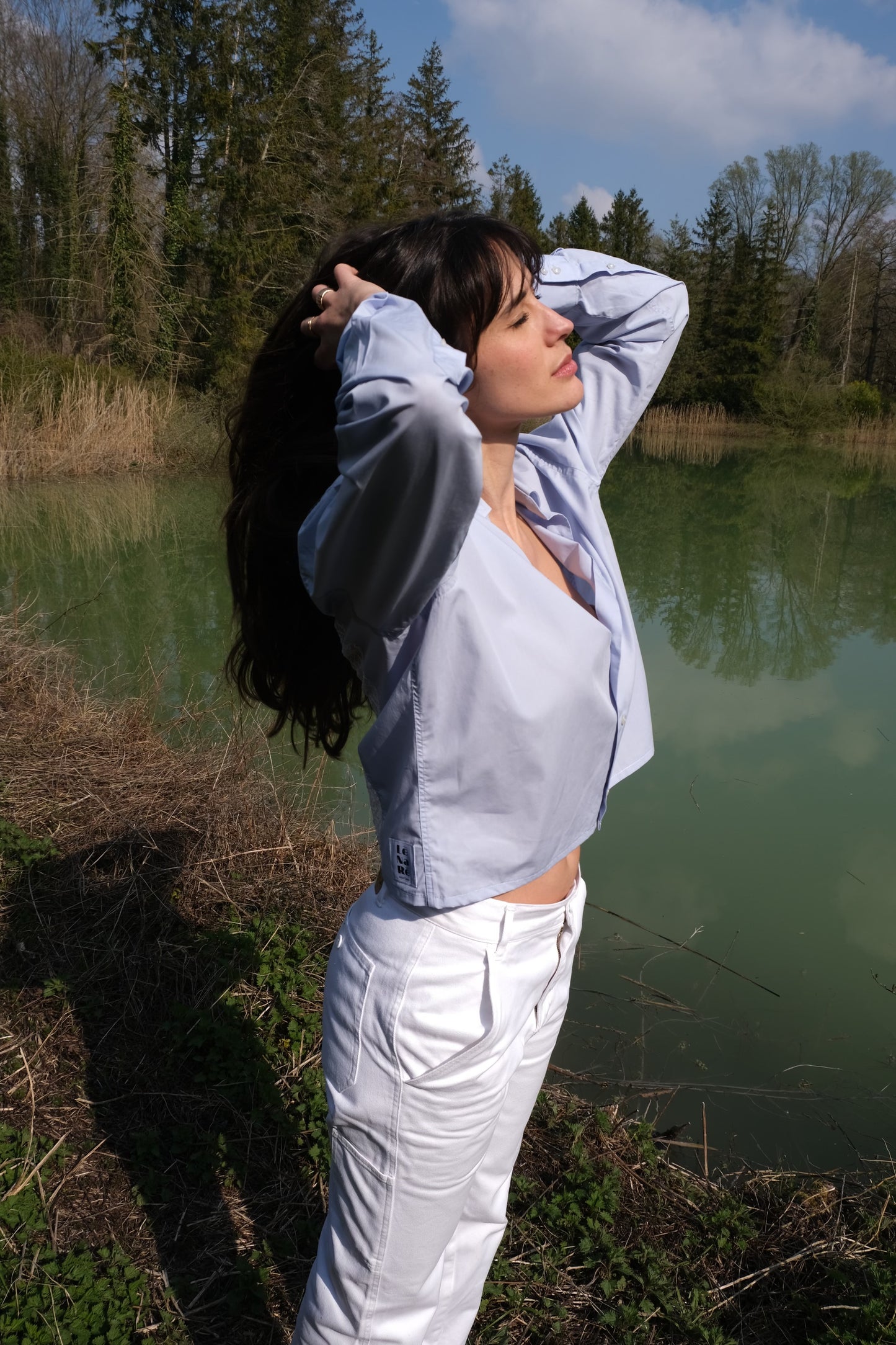 Chemise Bleue ciel