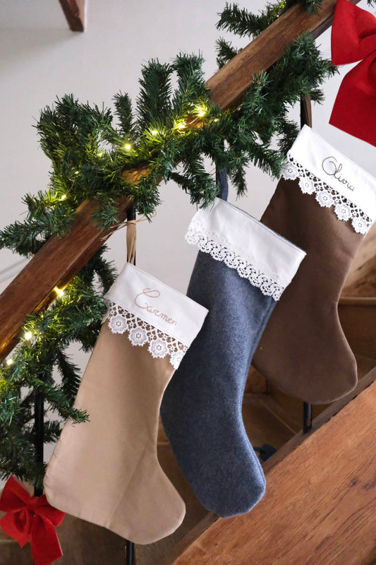 Chaussette de Noël personnalisée