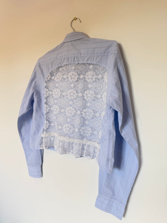 Chemise Insolente Bleue rayée - taille M