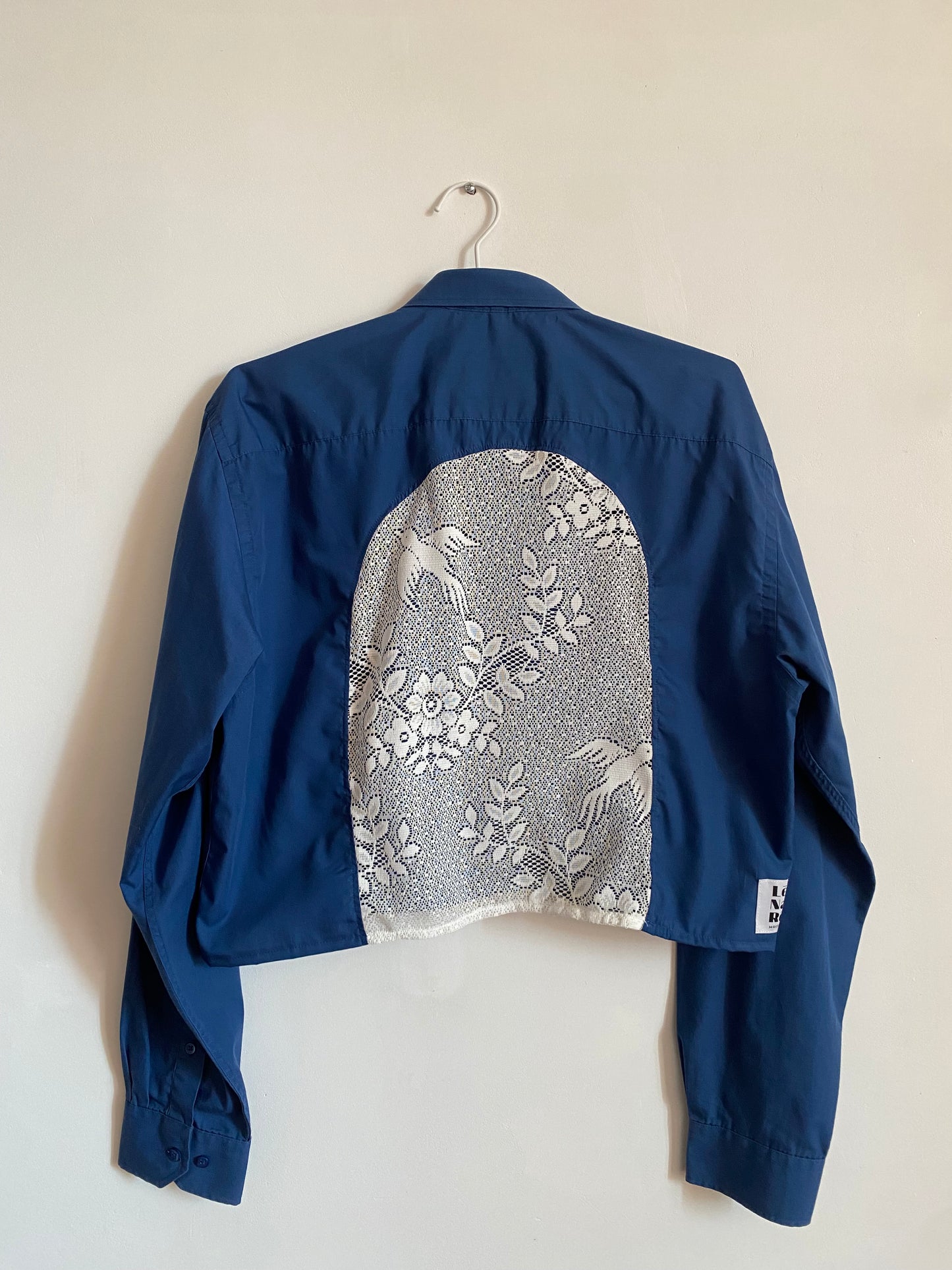 Chemise Frisson Bleue marine