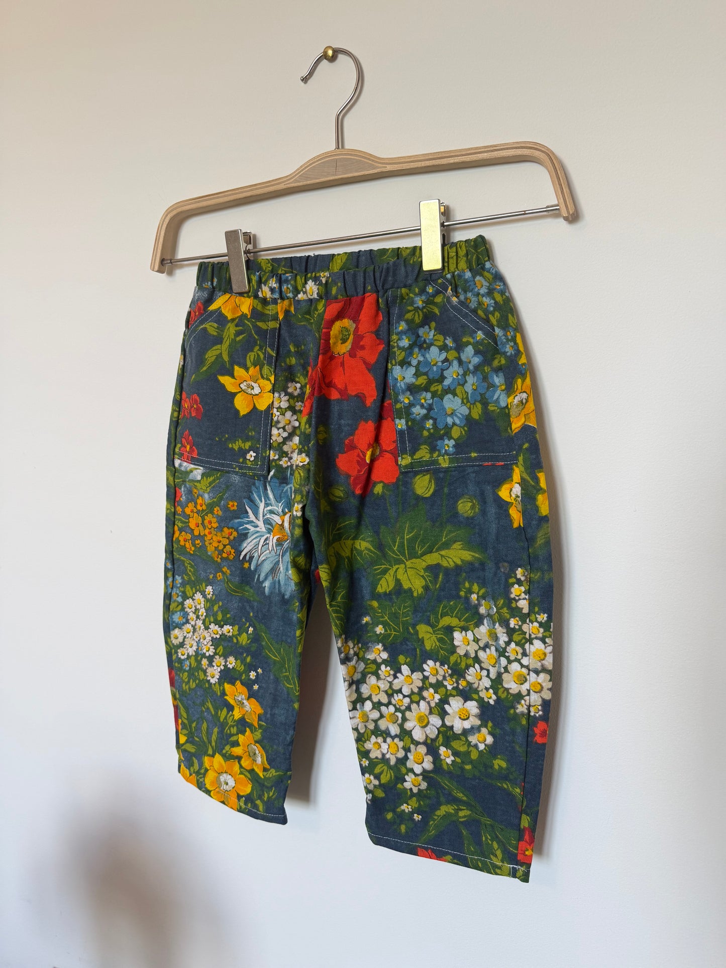Pantalon ballon Polisson jardin fleuri - 2/4 ans