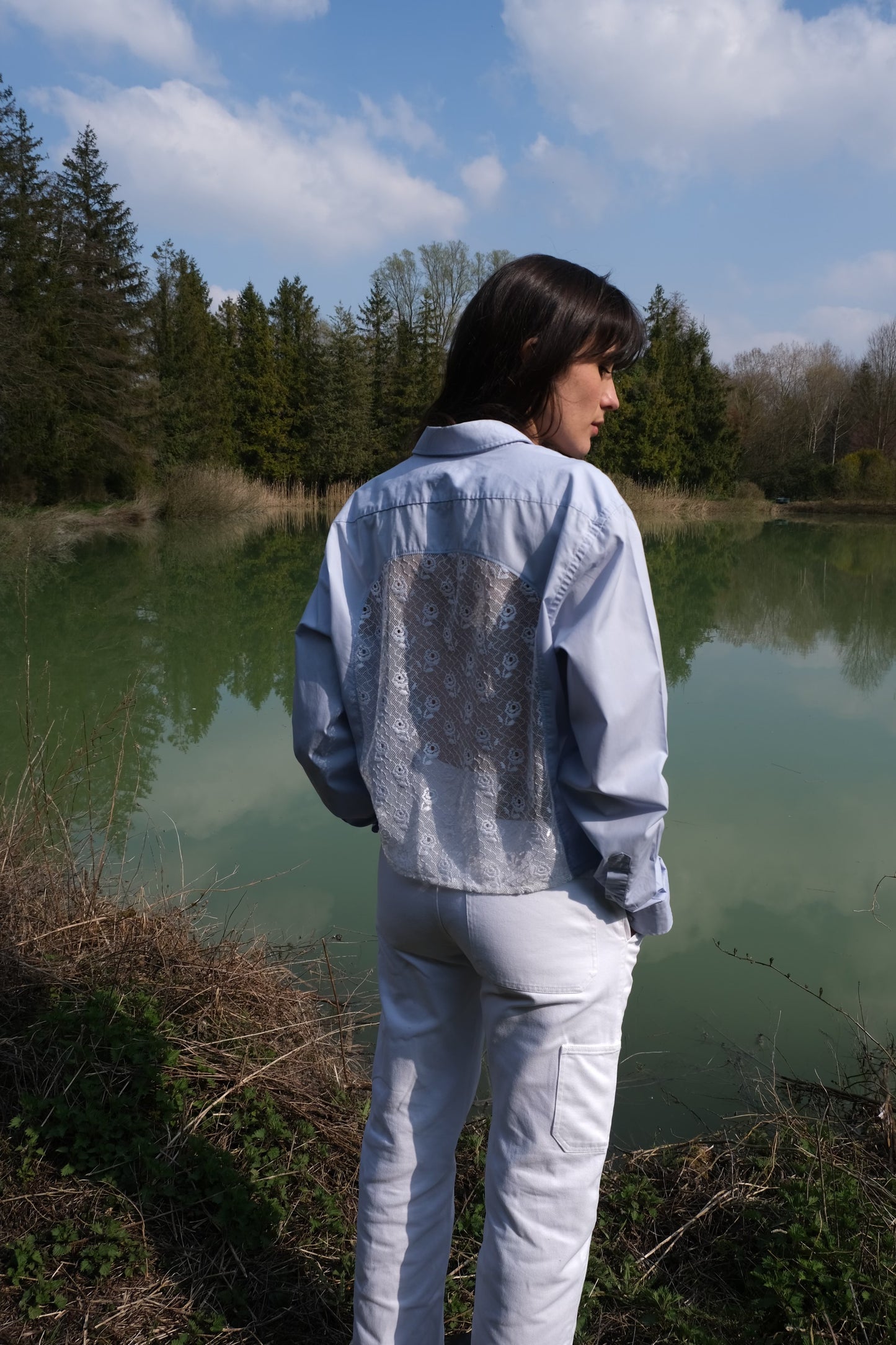 Chemise Bleue ciel