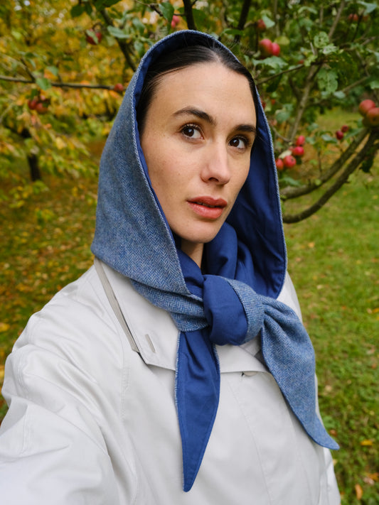 Chaperon bleu marine