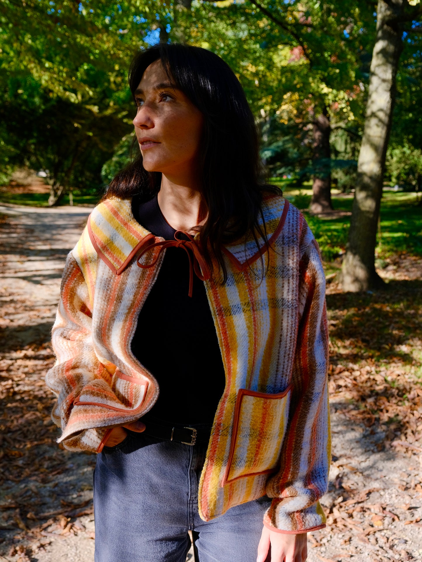 Veste Brume orangée