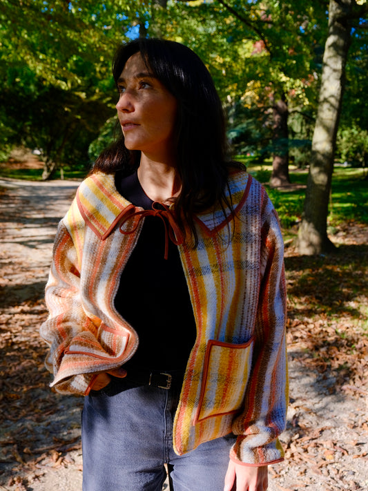 Veste Brume orangée