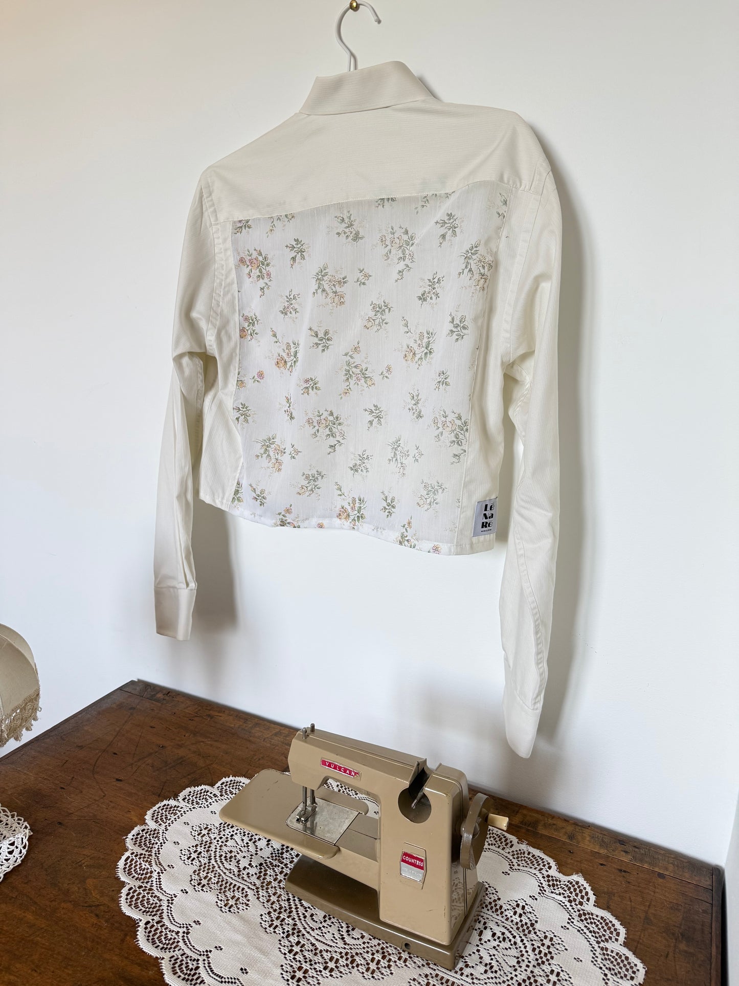 Chemise Insolente Crème - taille S/M